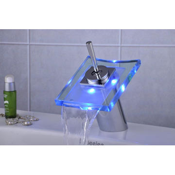 Grifo de agua LED para lavabo (grifo de lavabo y grifo de lavabo)